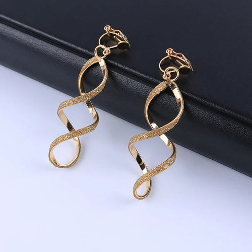 Brinco Auralis Ear Cuff Ondara | Diseño Geométrico Esculpido